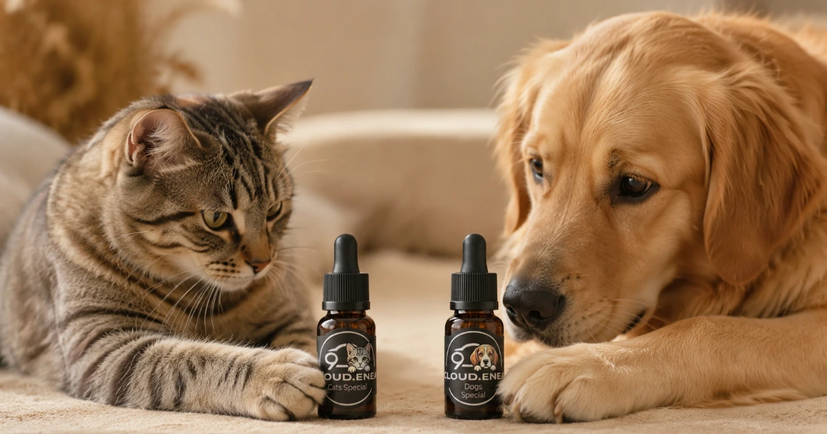 CBD για Σκύλους και Γάτες: Ο απόλυτος οδηγός για τη φυσική ευεξία των κατοικιδίων